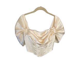 Alice Elle NWT verge girl, the shoulder corset top size 8